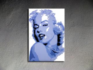 Maľovaný POP ART obraz na stenu Marilyn Monroe