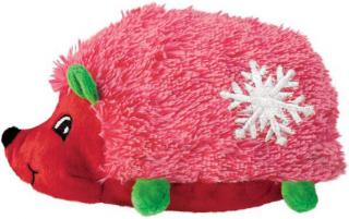 Kong vánoční/zimní plyšový ježek zvukový - hračka pro psy