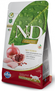 N&D Prime Cat Neutered Chicken Pomegranate 300 g