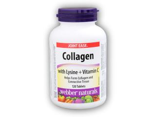 Webber Naturals Collagen + Lysine + Vitamín C 120 tablet  + šťavnatá tyčinka ZDARMA + DÁREK ZDARMA