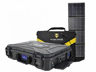 Set bateriový generátor Viking X-1000 a solární panel Viking L180