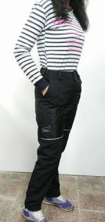 Výcvikové kalhoty letní černé DÉLKA: prodloužené o 5cm, Velikost: XL