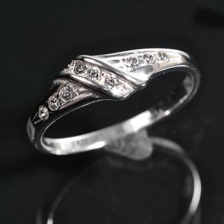 Plaid - prsten stříbro 925/1000 Velikost: 51, Materiál: Stříbro 925