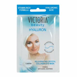 Victoria Beauty Kolagenová křišťálová oční maska s kyselinou hyaluronovou