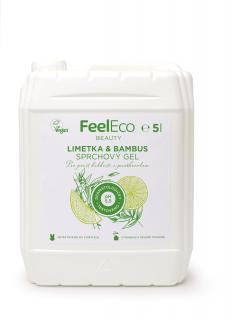 FEEL ECO Sprchový gel Limetka & Bambus 5l
