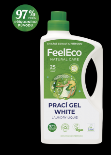 FeelEco Prací gel White 1,5l, 25PD