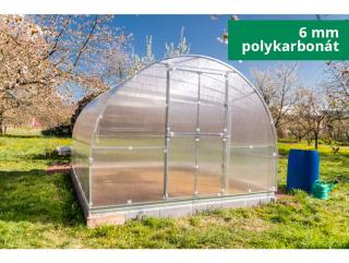 Zahradní skleník Gardentec CLASSIC T Profi 2 x 3 m  5x tyč na rajčata ZDARMA