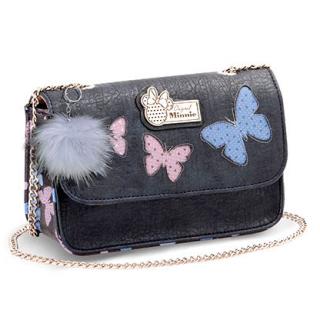 Disney Minnie kabelka s motýly šedá malá na řetízek