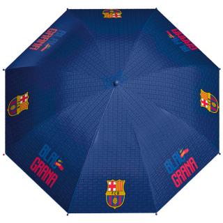 FC Barcelona deštník automatický modrý 48 cm