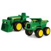 John Deere - Plastový traktor se sklápěčem