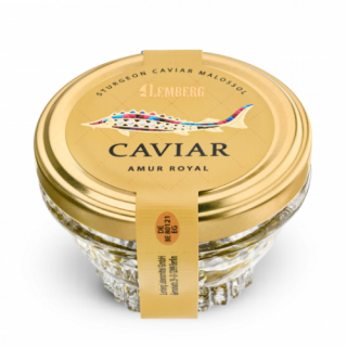 Kaviar z jesetera Amur Royal, 50g