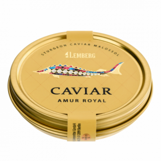 Kaviár z jesetera Amur Royal , MALOSSOL 100g