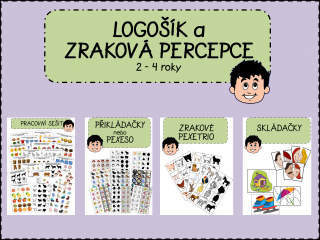 Logošík - ZRAKOVÁ PERCEPCE 2-4 roky