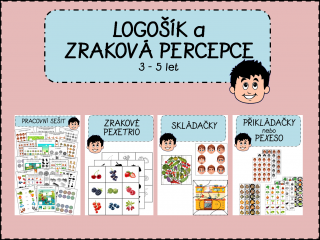 Logošík - ZRAKOVÁ PERCEPCE - 3-5 let