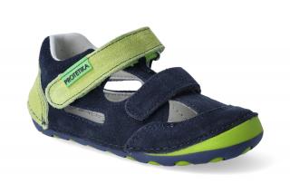 Barefoot sandálky Protetika - Flip denim Velikost: 19