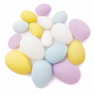 Vajíčka 16 ks sladké pastelové