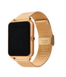 Chytré Hodinky Smart Watch GT08 s Kovovým Páskem Rose Gold