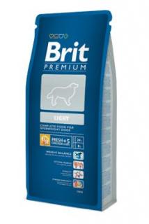 Brit Premium Dog Light 15kg + ROZVOZ ZDARMA (BRNO)