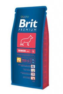 Brit Premium Dog Senior L 15kg + ROZVOZ ZDARMA (BRNO)