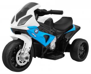 Dětská elektrická motorka BMW S1000 modrá