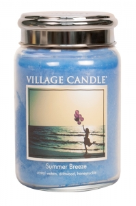 Village Candle Vonná svíčka ve skle, Letní vánek - Summer Breeze, 26oz