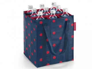 Reisenthel taška na lahve Bottlebag mixed dots red