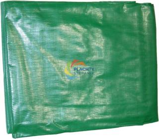Zakrývací plachta 2,5 x 3,5 m Barva: Zelená, Gramáž: 200 g/m2