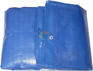 Zakrývací plachta 2 x 3 m Barva: Modrá, Gramáž: 150 g/m2