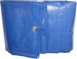 Zakrývací plachta 3 x 4 m Barva: Modrá, Gramáž: 150 g/m2