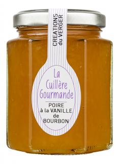 Hruškový džem s vanilkou z Bourbonského ostrova 225g - Confiture de poires á la vanille de Bourbon