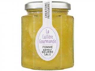 Jablečný džem s příchutí slaného másla 225gr - Confiture de ​Pomme saveur beurre Salé