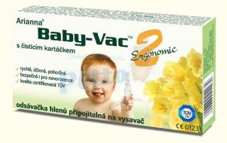 Arianna Baby-Vac 2 Ergonomic s čistícím kartáčkem