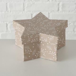 Kartonová krabice hvězda - 15,5 cm