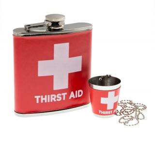 Dárková placatka - První pomoc, Thirst Aid
