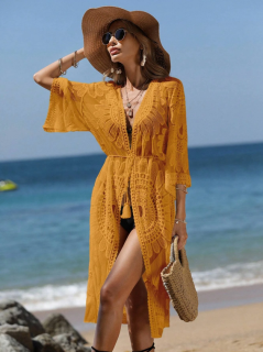 Dámské plážové šaty Barva: Žlutá