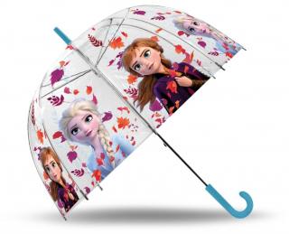 EUROSWAN Průhledný deštník Ledové Království 2 POE, 70 cm