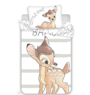 JERRY FABRICS Povlečení do postýlky Bambi stripe baby  Bavlna, 100/135, 40/60 cm