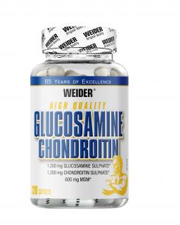 Glucosamine Chondroitin + MSM, kloubní výživa, 120 tablet Varianta: Weider