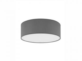 Stropní svítidlo - RONDO 4327, Ø 40 cm, 230V/15W/2xE27, tmavě šedá/bílá