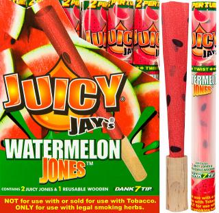 Konopné dutinky na jointy Juicy Jay´s Watermelon 1 1 / 4 2ks