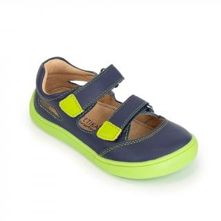 Protetika Barefoot Dětské sandály TERY NAVY Modrá 22, Modrá