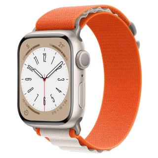Pásky a řemínky na Apple Watch Barva: Bílo oranžová 38/40/41