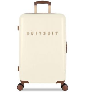 Cestovní kufr SUITSUIT TR-7181/3-M Fab Seventies Antique White 60 l