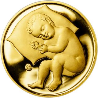 Zlatý dukát k narození dítěte 2023