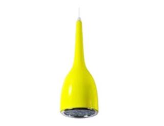 LED Bottle 12W - úsporné stropní, závěsné LED svítidlo 12W, barva žlutá, zelená a červená Barva: Červená