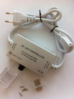 eLite RF ovladač pro LED svítící pásky, AC220V, RGB (Ovládač RF pro LED světelné pásky, AC220V)