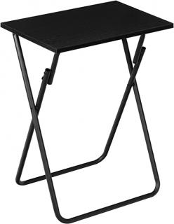 Malý skládací stolek černý