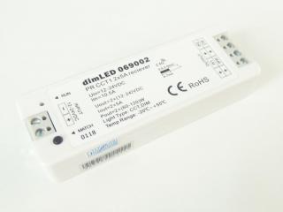 CCT přijímač dimLED PR CCT1 (RF přijímač stmívač LED 2x5A 12-36VDC pro CCT ovladače dimLED)