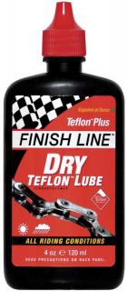 Mazivo FINISH LINE Teflon Plus  DRY - kapátko (Univerzální olej do terénu i na silnice)