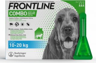 Frontline combo Spot-On Dog M 3x1,34 ml (10-20 kg)